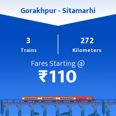Gorakhpur To Sitamarhi Trains